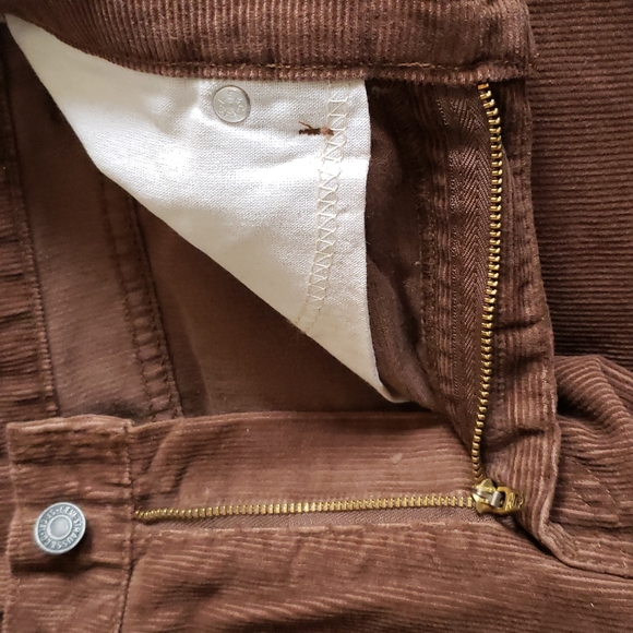 Levi's NEW 565 Wide Leg Jeans Girls Slim Microvelvet Cotton RARE🎉 USA 🎉HP🎉 - Picture 12 of 16